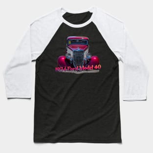 1934 Ford Model 40 Tudor Sedan Baseball T-Shirt